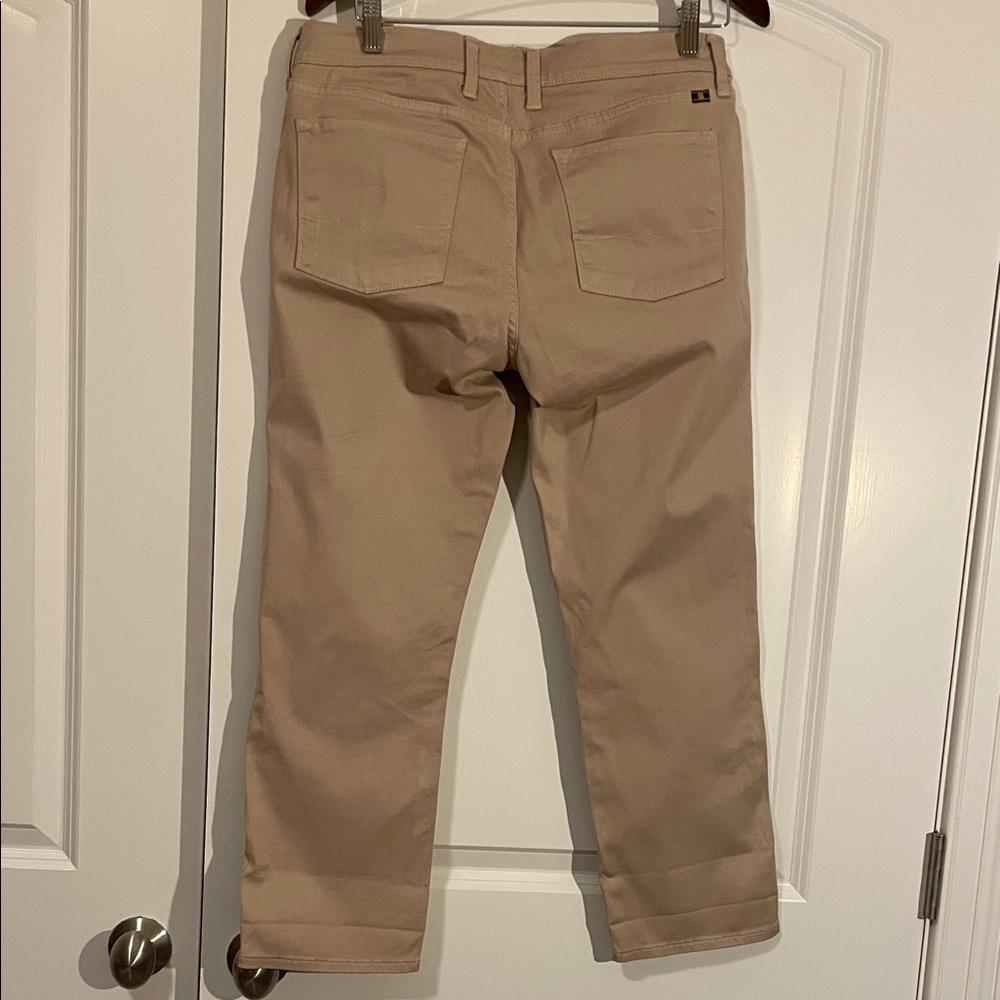 Lucky Brand Khaki/Tan Sofia Capri Jeans Size 12 - Picture 10 of 13